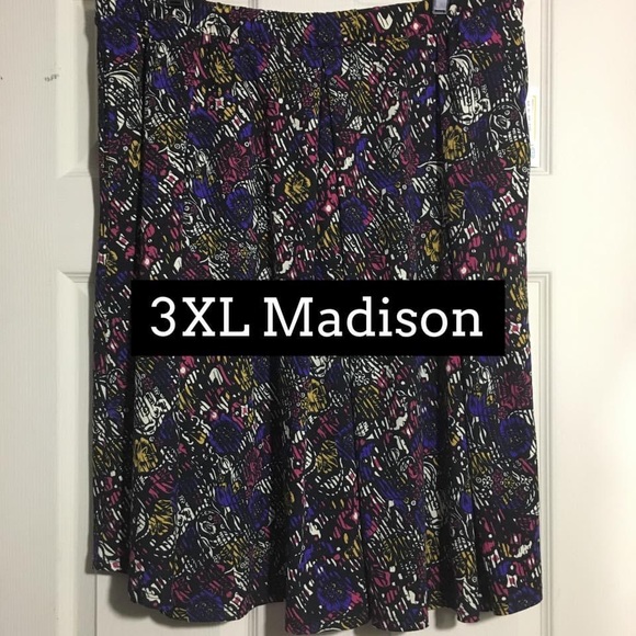 LuLaRoe Dresses & Skirts - Madison Skirt LuLaRoe 3XL